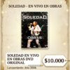 DVD Soledad Pastorutti – En Vivo En Obras (Edición 2006) Original