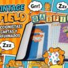 Lote Papel De Cartas Vintage Garfield – Carpeta Contenedora Y Sobres